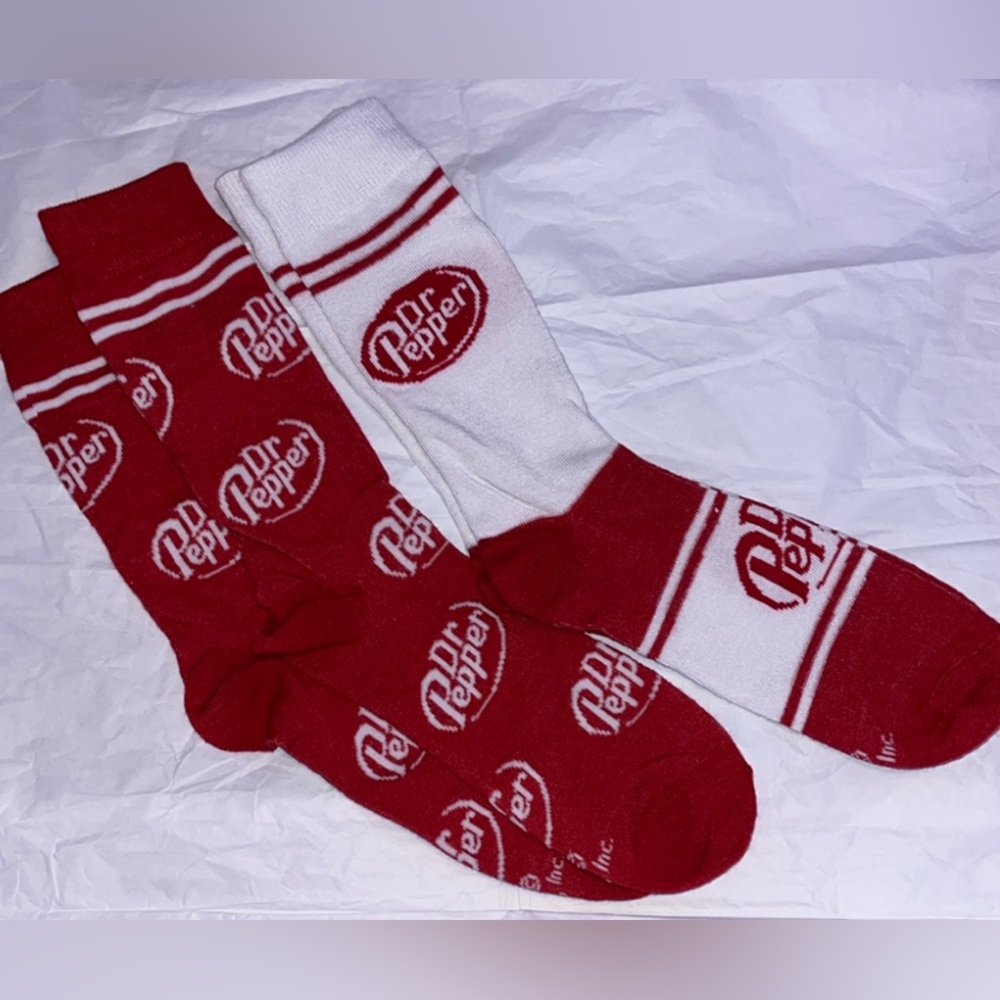 Dr Pepper socks